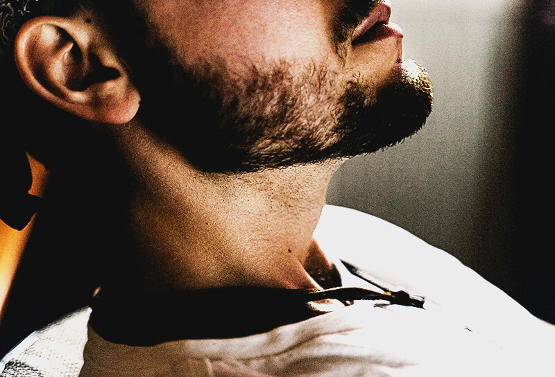 beard neckline
